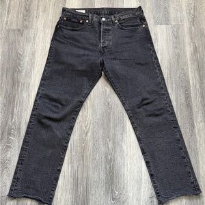 Levi's x Justin Timberlake Men's 501 ST Jeans - Washed Black